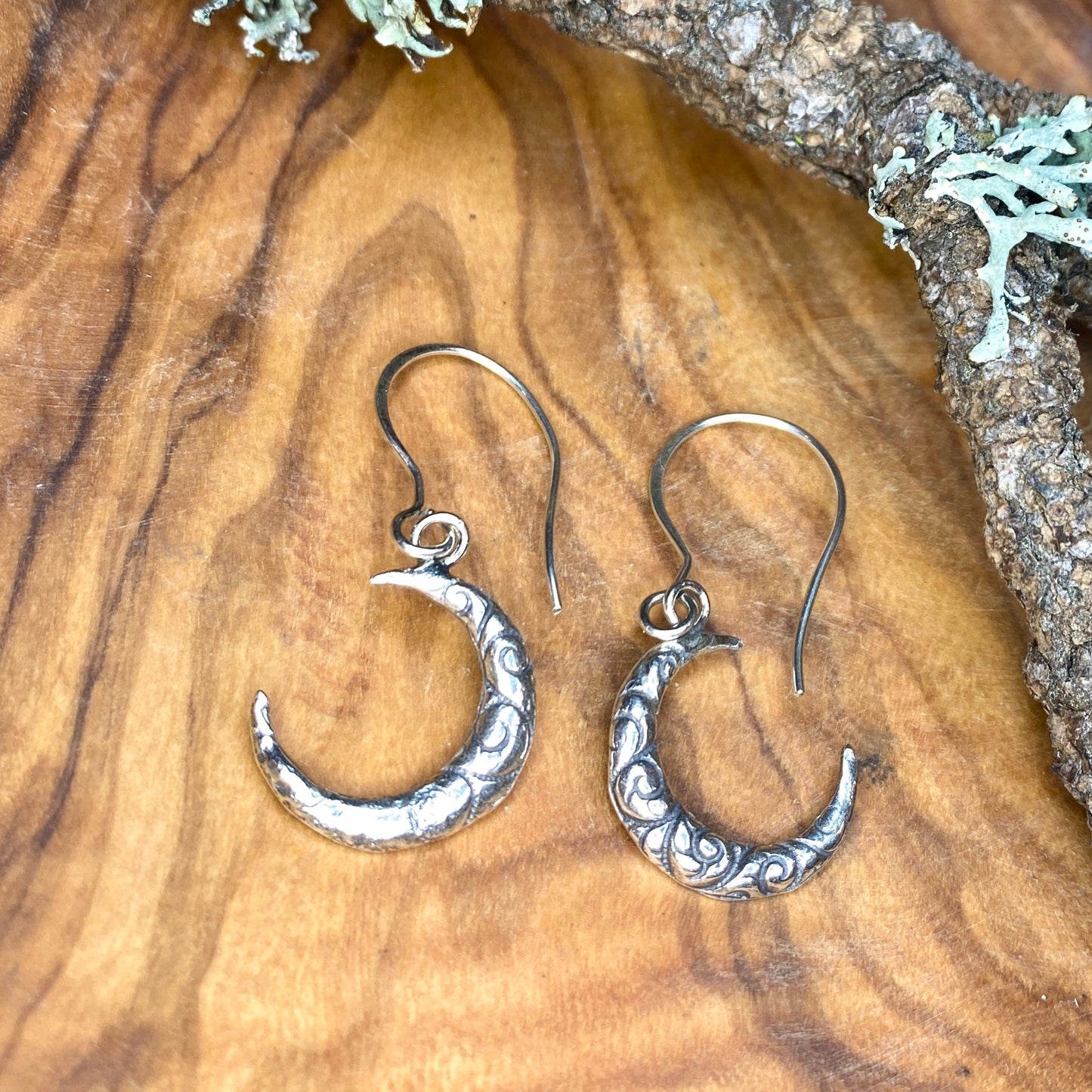 Victorian Crescent Earrings