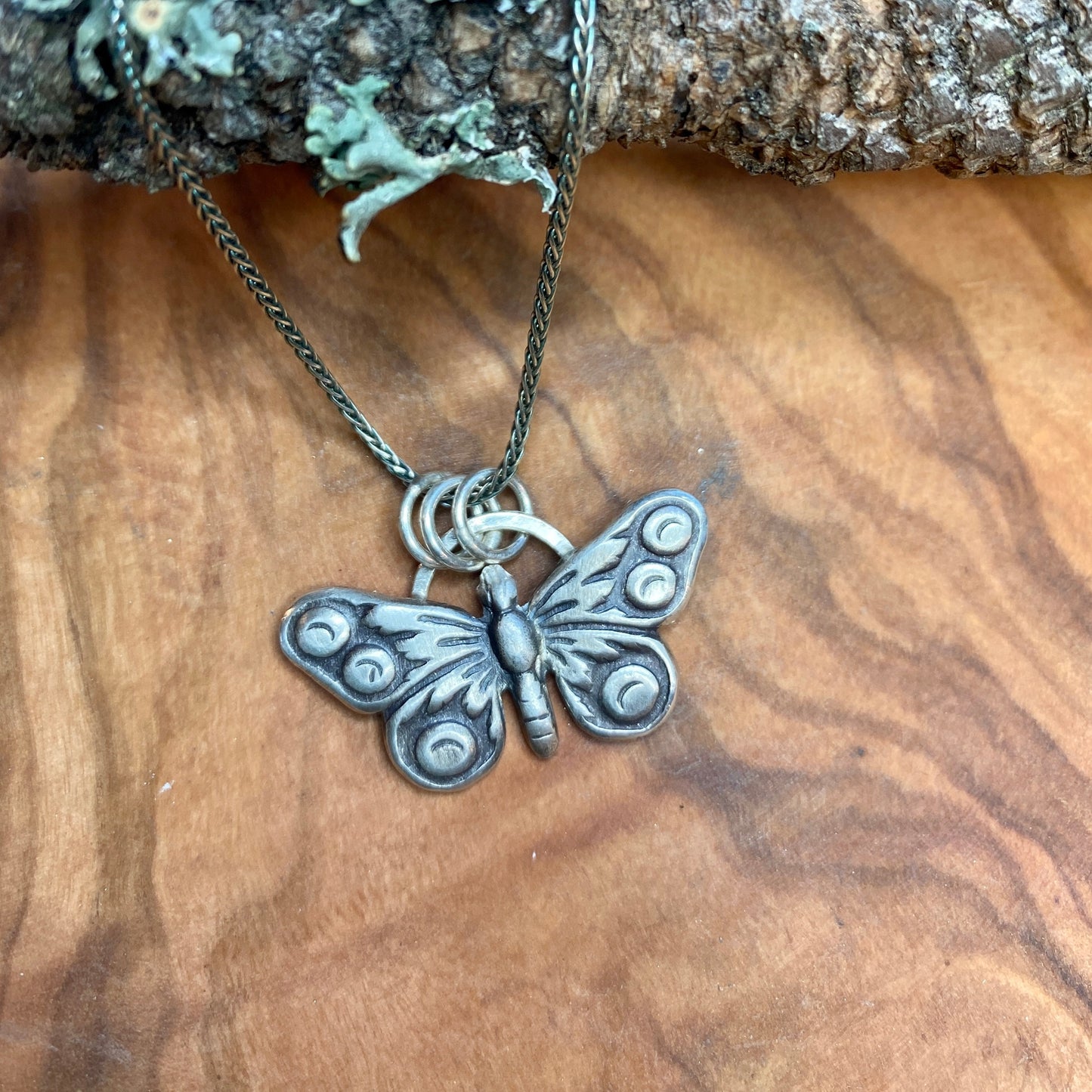 Art Nouveau Butterfly Pendant