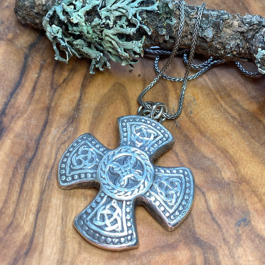 Celtic Coptic Cross Necklace